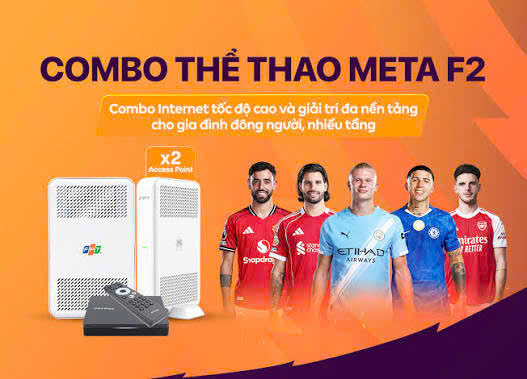 Combo Thể Thao META F2 – Internet Tốc Độ Cao