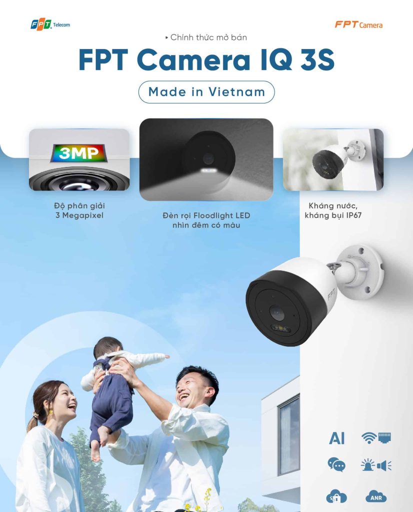 Camera-IQ-3s-ngoài-trời-của-FPT-Telecom