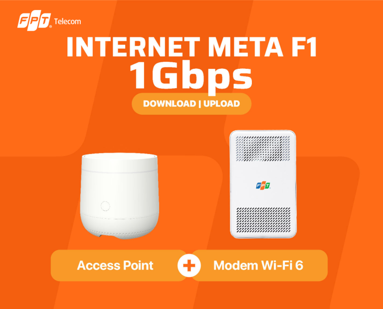 Internet Meta F1 1Gbps – Gói Cước Internet FPT Tốc Độ Cao